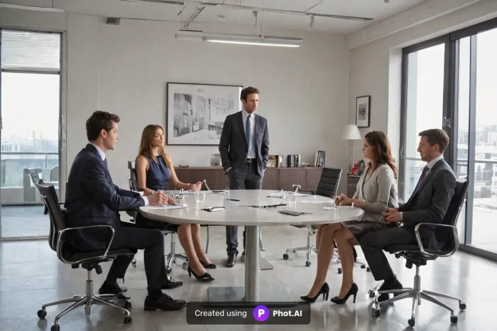 Office meeting